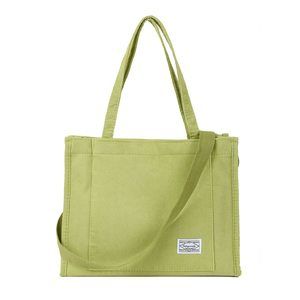 Vintage Casual Corduroy Tote Bags Crossbody Bag Purse Travel :v